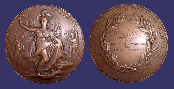 Au Merite
Reverse by Henri Dubois
