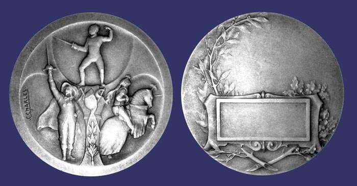 Fencing Medal
