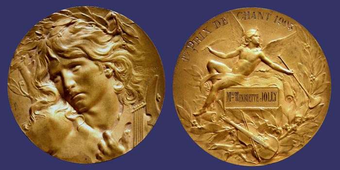 Orphe (Orpheus), Gold Gilted
