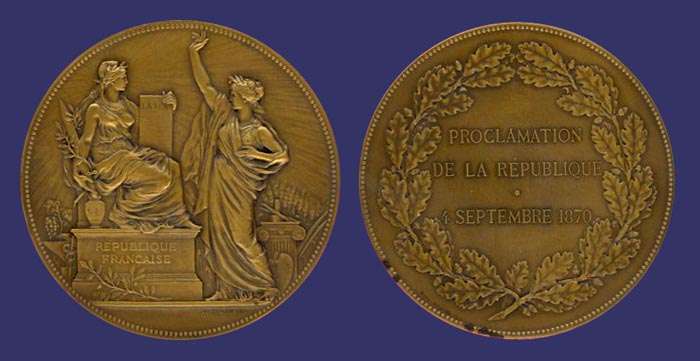 Proclamation de la Rpublique, 4 Septembre 1870
