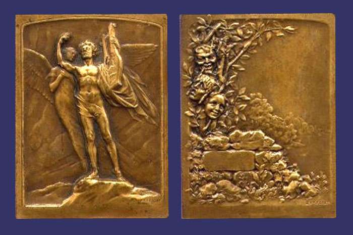 Posie Lyrique, Orpheus Award Plaque, ca. 1904-14
From the collection of Mark Kaiser
Keywords: art nouveau