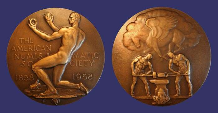 Fraser, Laura Gardin, Centenary of the American Numismatic Society, 1958
Keywords: favorites