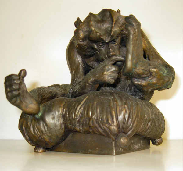 Der Dornauszieher, Sculpture, 1891
