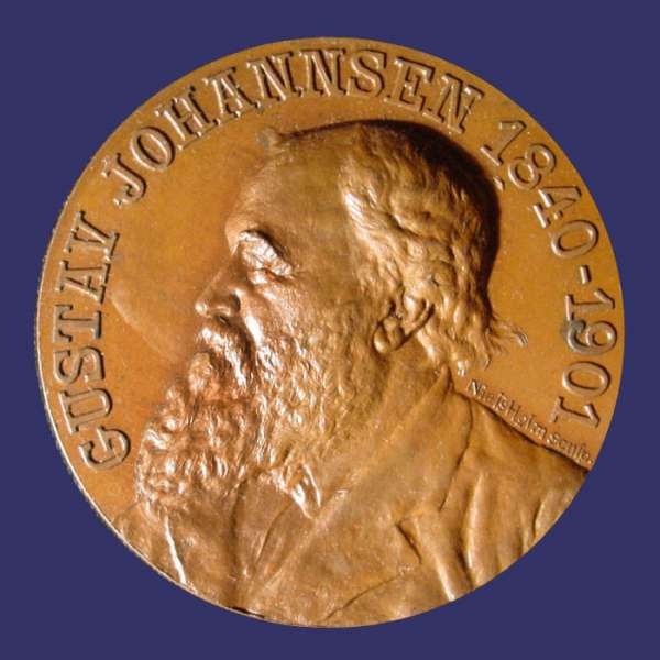 Gustav Johannsen, 1840-1901, Obverse
[b]Photo by John Birks[/b]
