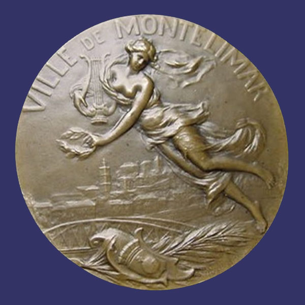 Ville de Montelimar Music Competition, 1902, Obverse
From the collection of Mark Kaiser
Keywords: art nouveau