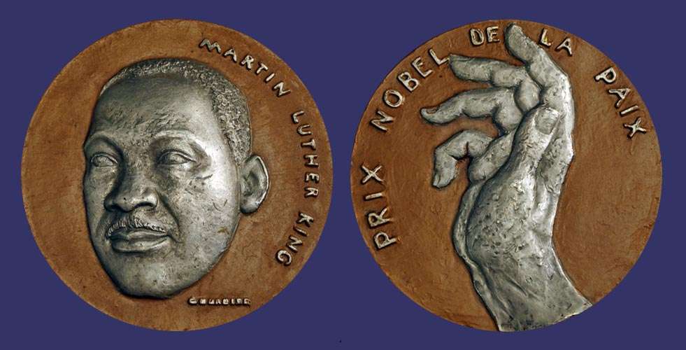 Martin Luther King, Nobel Peace Prize, 1969
