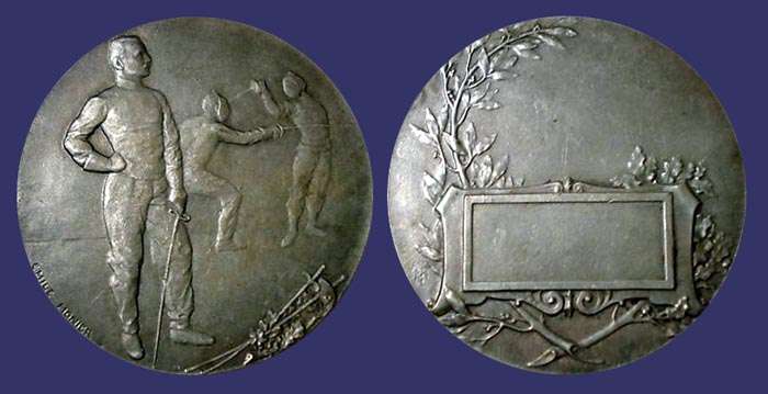 Fencing Medal
