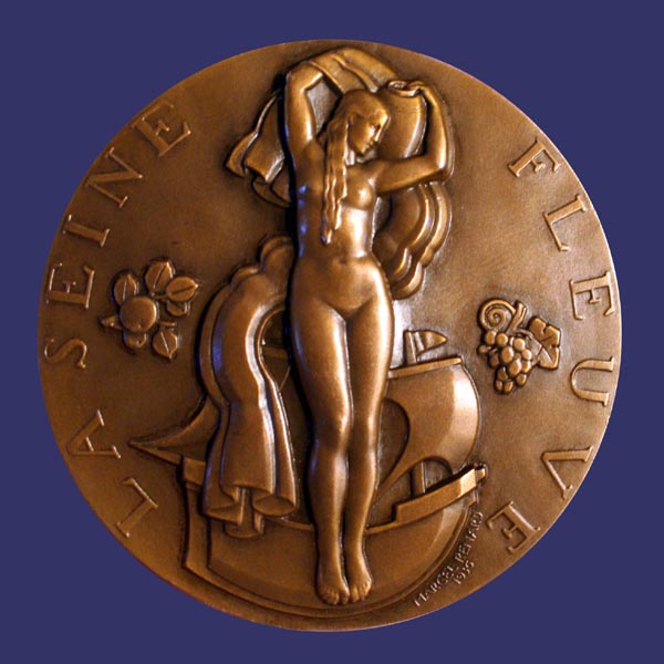 Renard, Marcel, La Seine Fleuve, 1936, Obverse
