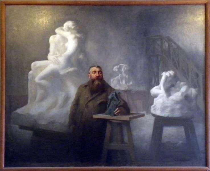 Painting of Auguste Rodin, Rodin Museum, Paris
[b]Photo by John Birks, May 2011[/b]
