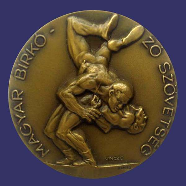 Wrestling Medal, Uniface
Keywords: john_wanted