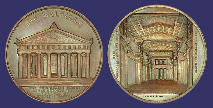 Walhalla, Bayern, 1859
