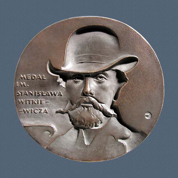 STANISLAW WITKIEWICZ, cast bronze, 88x90, 1979, Obverse
Keywords: contemporary