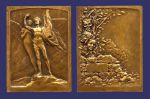 Exbrayat, Etienne-Victor, Poesie Lyrique, Orpheus Award Plaque, ca. 1904-14-comboo.jpg