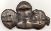 Mysterious Ancestors, Cast Bronze, 78 x 140 x 12 mm, Edition of 24.jpg