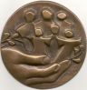 Terra Vita, Bronze, Edition of 24, 123x123x5mm.jpg