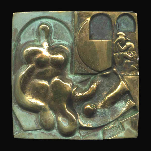 SOLITUDE, 1977, 95 X 95 mm, Brass
Keywords: contemporary