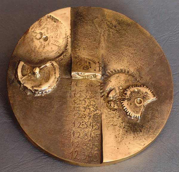 BEGINNING, 2004, 120 mm, Brass
