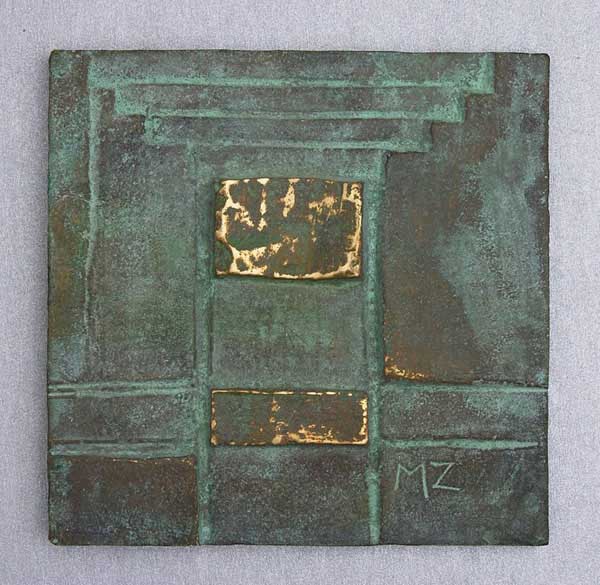 CHURCH 2, 2003, 80 x 80 mm, Brass
