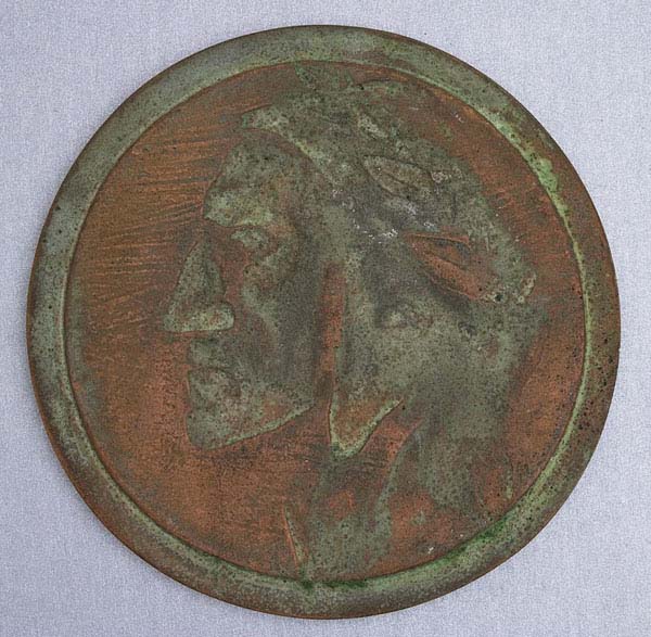 DANTE, Obverse, 2003, 110 mm, Brass
