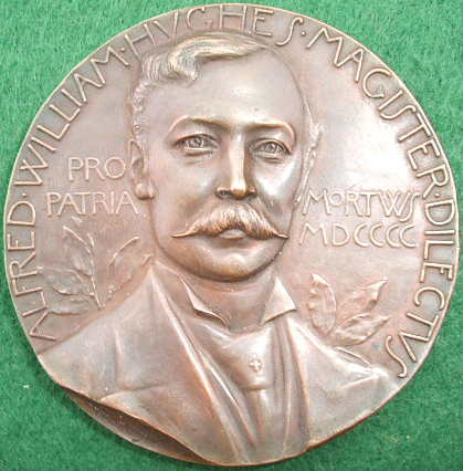 Alfred William Hughes (obverse) 1902
