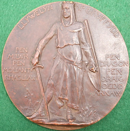 Llewellyn ap Gruffydd (obverse) 1898
