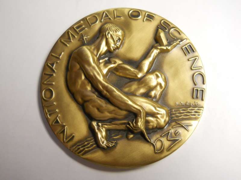 NATIONAL MEDAL OF SCIENCE
AWARD BY THE PRESIDENT OF THE UNITED STATES OF AMERICA
