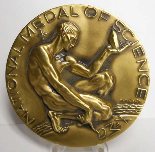 NATIONAL MEDAL OF SCIENCE
AWARD BY THE PRESIDENT OF THE UNITED STATES OF AMERICA
